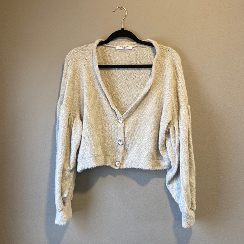 Project Social T Los Angeles Cropped Sweater